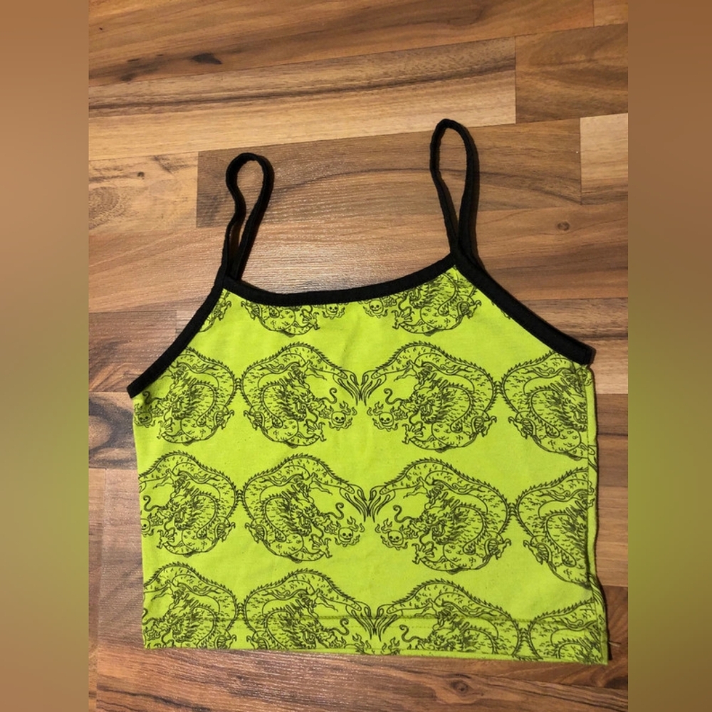 H&M Green Tank Top, S